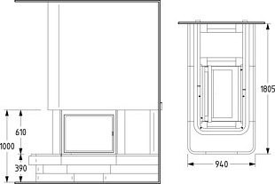 Камин Supra Aria